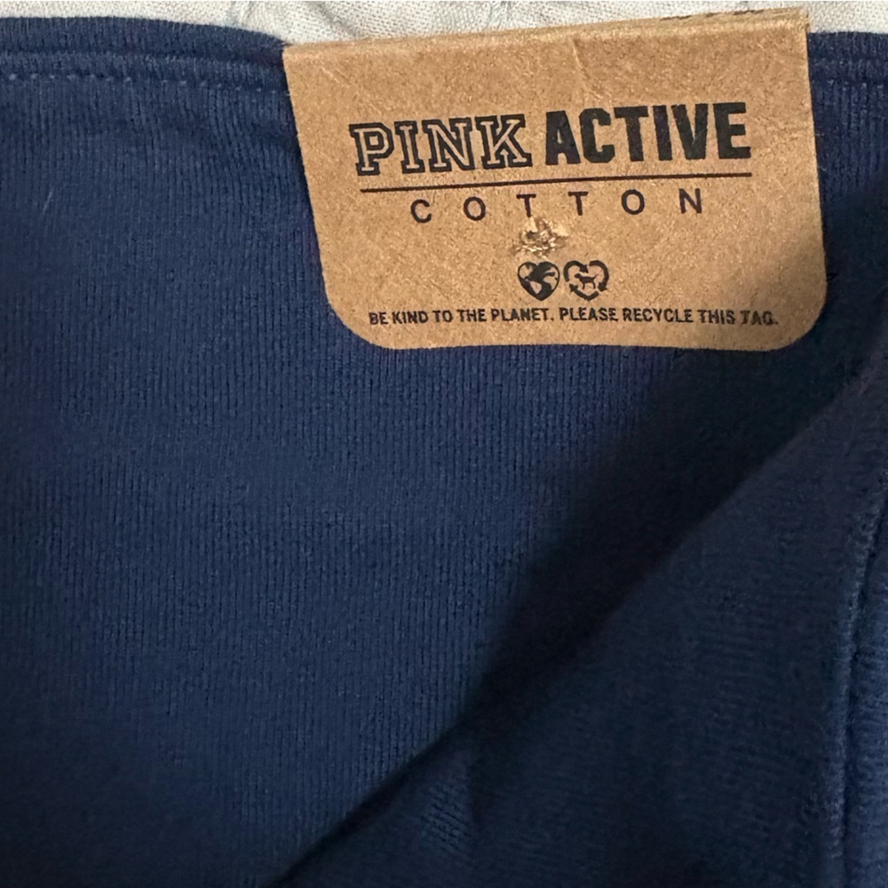 Pink by Victoria’s Secret Navy High Waist Full Length Leggings Size Medium NWT - Picture 3 of 8